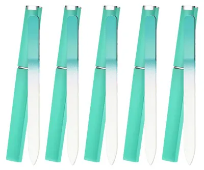 Produktbild von Glasnagelfeile, doppelseitige Nagelfeile, Nagelfeilen-Set