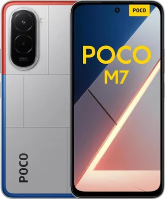 POCO M7 17,5 cm (6,9") Hybrid Dual SIM 4G USB Typ-C 8 GB 256 GB 7000 mAh Silber