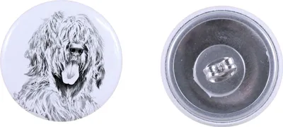Produktbild von Briard, Berger de Brie - einzigartige Hund-Ohrringe, Ihr Haustier als Schlüsselanhänger, Eigenmarke Art-Dog
