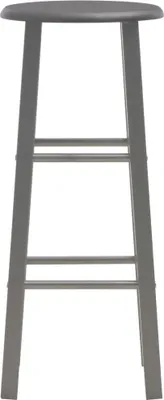 Produktbild von "2026 Aktion"Barhocker 2er Set - CLORIS - Barstuhl - Optimal Komfort, Anthrazit MDF - 30 x 30 x 70 cm - DEMöbel5819125