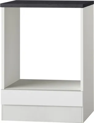 Produktbild von Optifit Herdumbauschrank Oslo214 BxTxH 60x60x84,8 cm weiß matt zerlegt