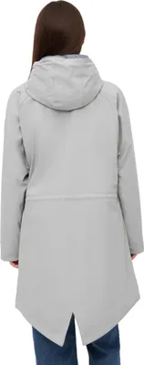 Produktbild von DERBE HAMBURG FRIESE TRAVEBY FISHER Damen Regenmantel, Größe:44, Farbe:Paloma/Navy