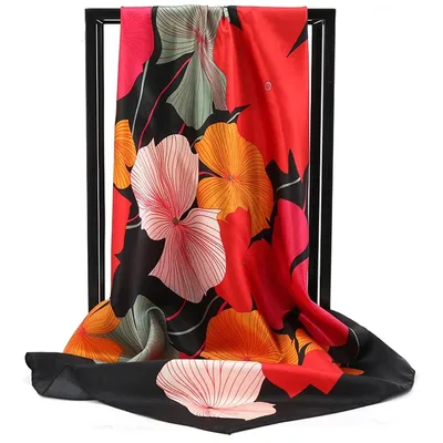 Zdjęcie produktu dla Elegancka Chusta RA-27407 - Jedwabna Chusta w Typie 3 KP27407