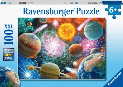 Immagine prodotto di Ravensburger Sterne und Planeten, Puzzle, Kinderpuzzle, Legespiel, Kinder, 100 Teile XXL, 13346