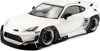 Produktbild von Solido 421438236 Toyota GR86 Rocket Bunny 2022 weiß 1:43