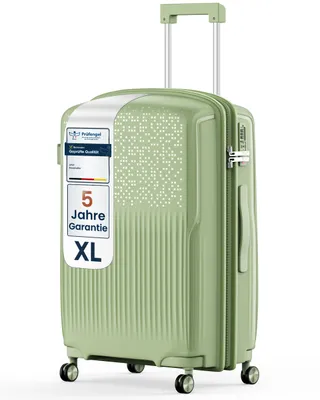 Produktbild von 4FLY Hartschalen Reisekoffer XL 74,5 cm (94L) mit TSA Schloss, 4 Doppelrollen und Teleskopgriff