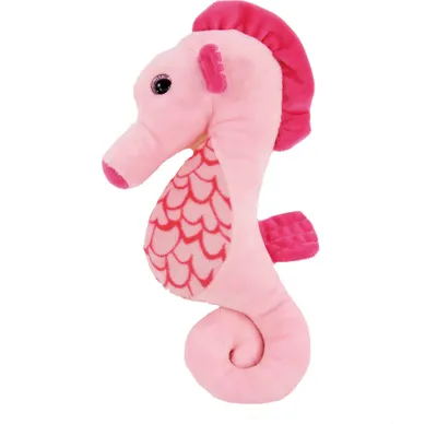 Produktbild von Kögler Plüschtier Seepferdchen rosa Glitzeraugen 30 cm Little Sea Friends