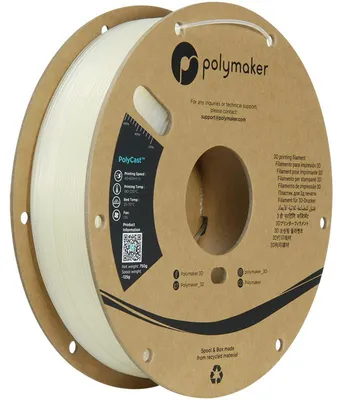 Produktbild von Polymaker PolyCast Natural, 1,75 mm / 750 g