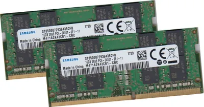 Obrázek produktu pro Samsung 32Gb 2x 16GB DDR4 Ram Memory 2400 Mhz M471A2K43CB1-CRC PC-19200 , Imac