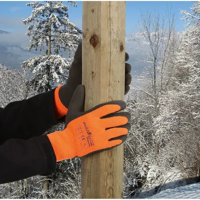Produktbild von Keron Winterhandschuh PowerGrab Thermo Orange Größe 7