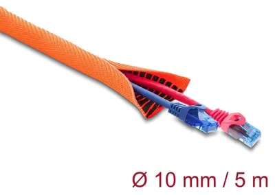Obrázok produktu pre DeLOCK 19026, Oranžová, Polyester, -40 - 150 °C, 1 kusov, 1,1 cm, 1 cm