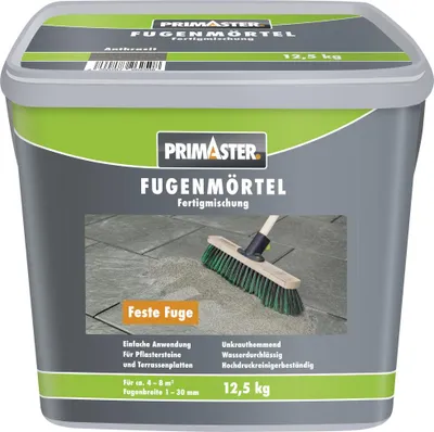 Produktbild von Primaster Fugenmörtel 1 - 30 mm 12,5 kg anthrazit