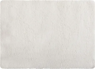 Imagen del producto de MSV 3700703948711, blanco, de un solo color, rectangular, de microfibra, 70 x 50 cm