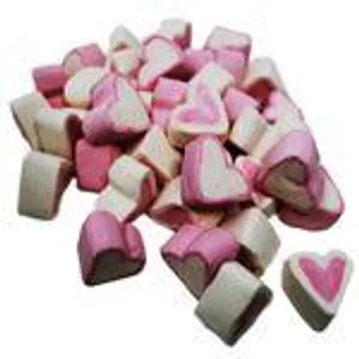 Zdjęcie produktu dla Serduszka bekonowe Mellow o smaku waniliowo-truskawkowym 1000g
