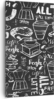 Produktbild von Bild auf Leinwand - Leinwandbild - Graffiti modern - 45x80cm - Wand Bild - Wanddeko - Wandbilder - Leinwanddruck - Bilder - Kunstdruck - Wanddekoration - Leinwand bilder - Wandkunst - PA45x80-3788