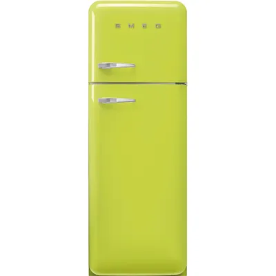 Produktbild von Smeg FAB30RLI5 Freistehende KÃ1/4hl-/Gefrierkombi, 2 TÃ1/4ren, 222 l Nutzinhalt KÃ1/4hlteil, 72 l Nutzinhalt Gefrierteil, 60 cm Breite, , 168 kWh/Jahr, 4 Sterne, 37 dB Geräuschemissionen, Inverter-Motor