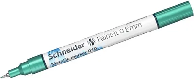 Produktbild von Schneider Metallicmarker Paint-It 010 0,8mm green metallic