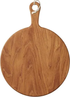 Immagine prodotto di Vassoio da portata in legno marrone 38x31 cm, legno di quercia