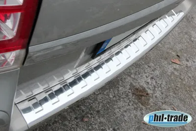 Immagine prodotto di Acciaio Inox Protezione Paraurti Cromo per Opel Zafira B 2005-2014 con Bisello