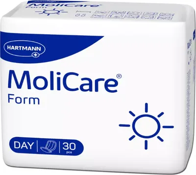 Obrázok produktu pre Hartmann MoliCare Form Day inkontinenčné vložky | Balenie (30 kusov)