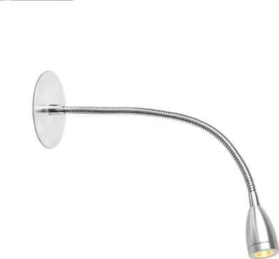 Obrázek produktu pro Nástěnné LED světlo na čtení LOKE-3 3W 3000K chrom