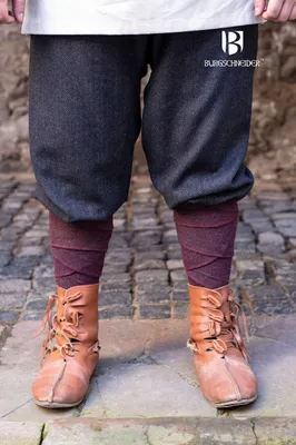 Produktbild von Rushose Ivar Fischgrät Schwarz/Grau XXL