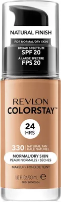 Zdjęcie produktu dla Revlon, Color Stay, Long Lasting, Liquid Foundation, 330, Natural Tan, SPF 20, 30 ml