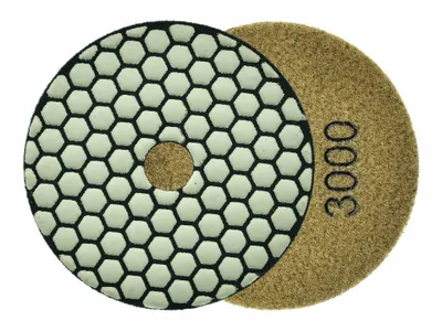 Produktbild von Polierrad zum Trockenschleifen von Steingut 100 mm GR3000