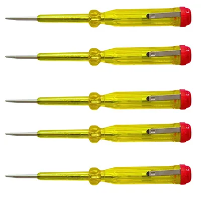 Produktbild von Stromprüfer Set 100–500V Phasenprüfer Spannungsprüfer Schraubendreher Stromtester mit Leuchtanzeige