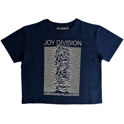 Obrázek produktu pro Joy Division Unknown Pleasures Denim Blue XL Dámské Tričko