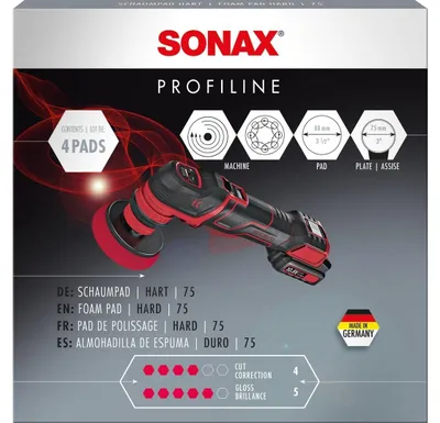 Produktbild von SONAX Stützteller Poliermaschine 04921410 Schachtel 0,074kg