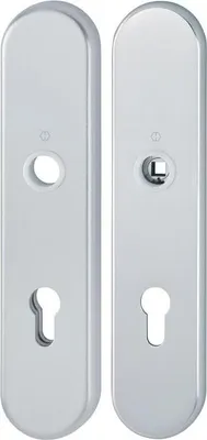 Produktbild von Langschildpaar F1 Alu.silberfarben F1 PZ 72mm