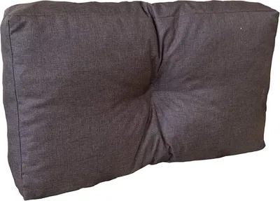 Obrázok produktu pre Pillows24 - Vankúš na palety odolný voči vode a UV žiareniu - Bočný vankúš | Vankúš na europalety 120x80 - Nábytok z paliet - Vonkajší/vnútorný, hnedý