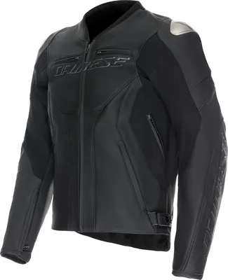 Image de Veste en cuir Dainese Racing 5 Noir / Noir / Noir 56
