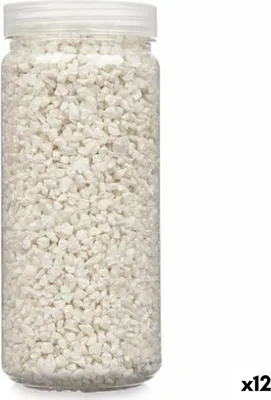 Obrázek produktu pro Dekorativní kamínky, bílé, 2–5 mm, 700 g (12 kusů)