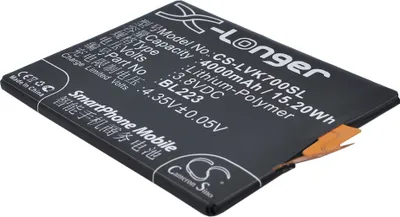 Imagen del producto de TECHTEK Batería compatible con [Lenovo] K7, K920, VIBE Z2 Pro sustituye BL223