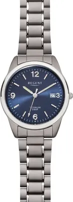 Produktbild von Regent F 433 1310.90.94 Herren-Armbanduhr, Metall-Armband