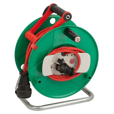 Image de brennenstuhl Garant G AT-N05V3V3-F 3G1,5 - Câble de rallonge d'alimentation - power CEE 7/7 (W) à power CEE 7/7 (M) - CA 300/500 V - 40,0m - rouge - Autriche (1188470)