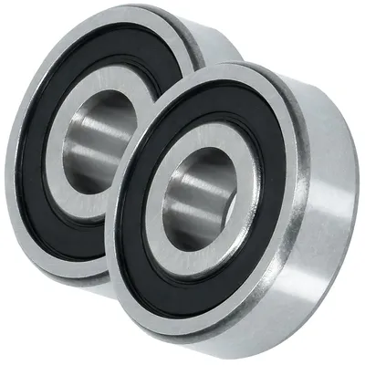 2 Kugellager 6200 2RS, 10 x 30 x 9 mm, für Motoren