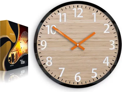 Produktbild von ModernClock, wanduhr, Quarzuhr, Uhr, Wohnzimmeruhr, Karina 30cm