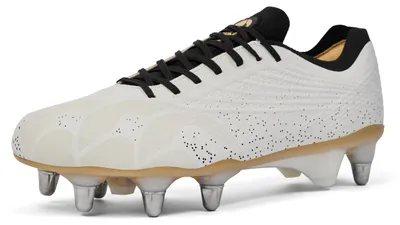 Immagine prodotto di Canterbury Stampede Groundbreak Elite SG, scarpe da rugby unisex con tacchetti, colore bianco, taglia 42