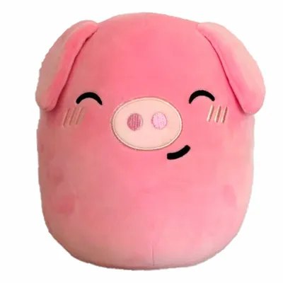 Produktbild von Puckator Squidglys Oliver Piggy Pluszowa Poduszka Maskotka do Przytulania