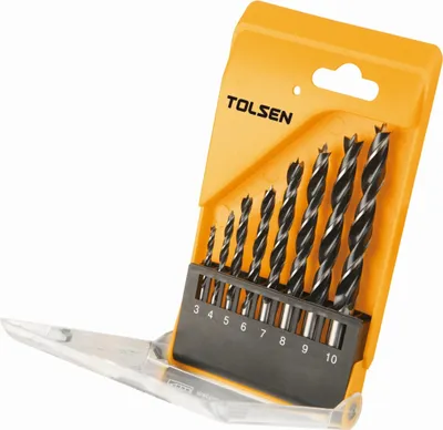 Produktbild von Tolsen Holzbohrer-Set 8-teilig