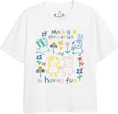 Produktbild von Peppa Pig - "Fun  Friends" T-Shirt für Mädchen TV2824 (116) (Weiß)