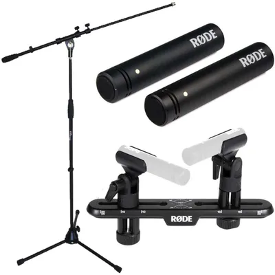 Image de Rode Microphone Set M5 MP avec trépied et Rode Stereo Bar