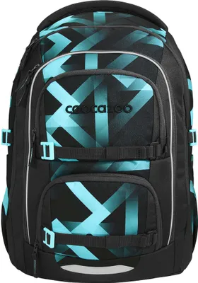 Image de coocazoo sac d'école Porter Backpack Laser Lights noir