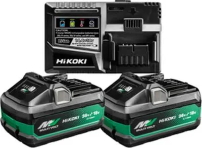 Produktbild von Power Set HIKOKI UC18YSL3WJZ (2 x 4,0Ah/8,0Ah + UC18YSL3)