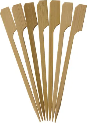 Produktbild von Bambus Party-Picker (Fingerfood-Spieße) 100 Stück 15cm lang