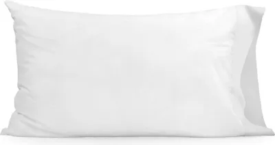 Produktbild von Basic Kissenbezug Weiss  50x75 cm 100% Baumwolle Hergestellt in Europa
