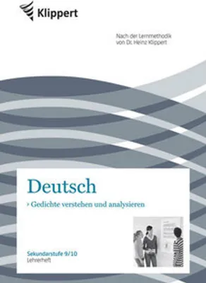 Immagine prodotto di Gedichte verstehen und analysieren. Lehrerheft. (9 und 10. Klasse)